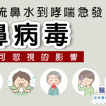 從流鼻水到哮喘急發:鼻病毒不可忽視的影響