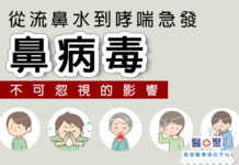 從流鼻水到哮喘急發:鼻病毒不可忽視的影響