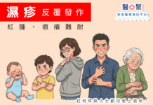 濕疹反覆發作,紅腫痕癢難耐