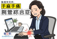 職場常見病: 手麻手痛是腕管綜合症的症狀