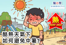 酷熱天氣下如何避免中暑?